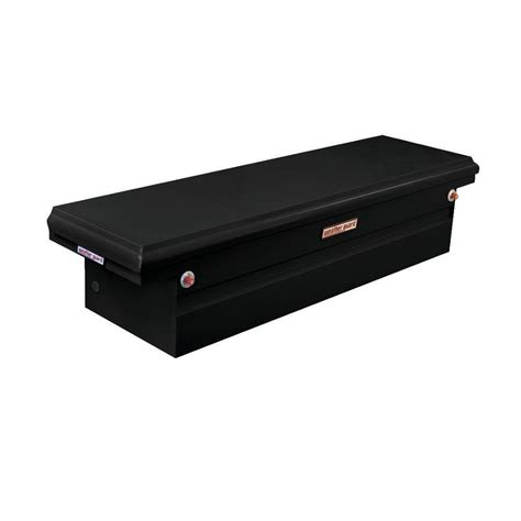 lo profile black steel saddle box 120501|Weather Guard 120.